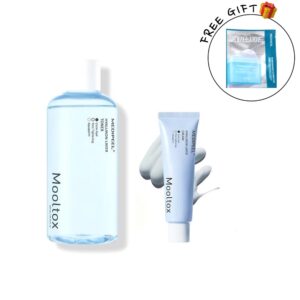MEDI-PEEL Hyaluron Layer Mooltox Toner 300mL Set (+Cream 20g +Cotton 40pads+ Madecassoside Blemish 10PASDS)