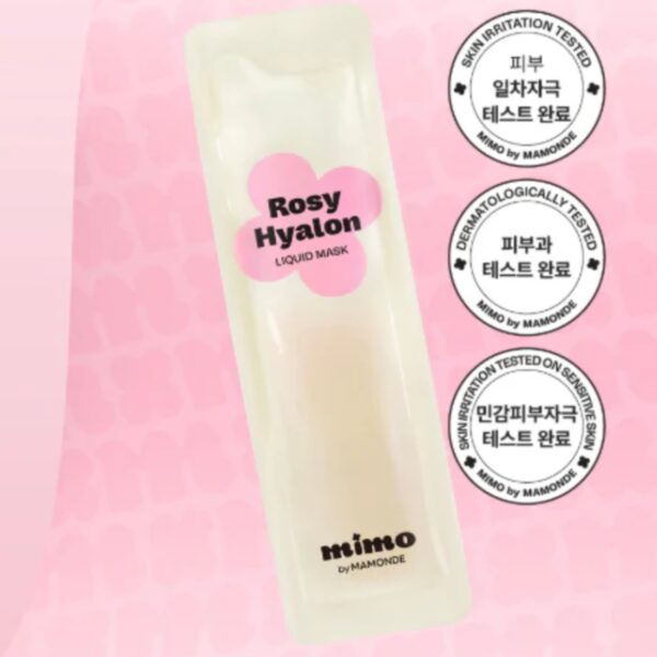 Mimo by Mamonde Rosy-Hyalon Liquid Mask [2ml x 6p] - Image 4