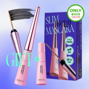 Neogen Dermalogy Slim Metal Mascara Black Set (+Refill)