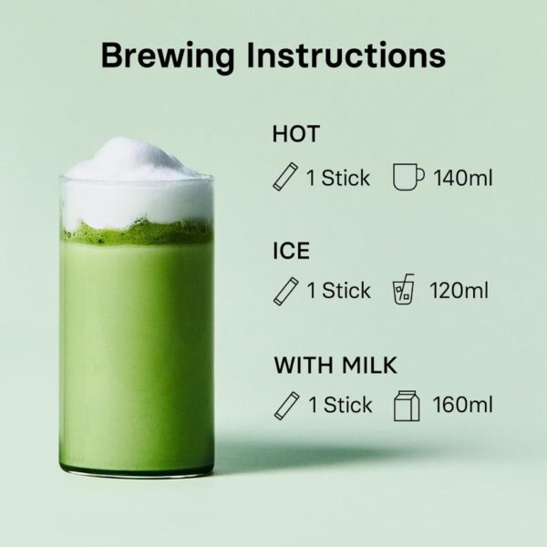 OSULLOC Jeju Matcha Milk Tea [#10 sticks] - Image 5