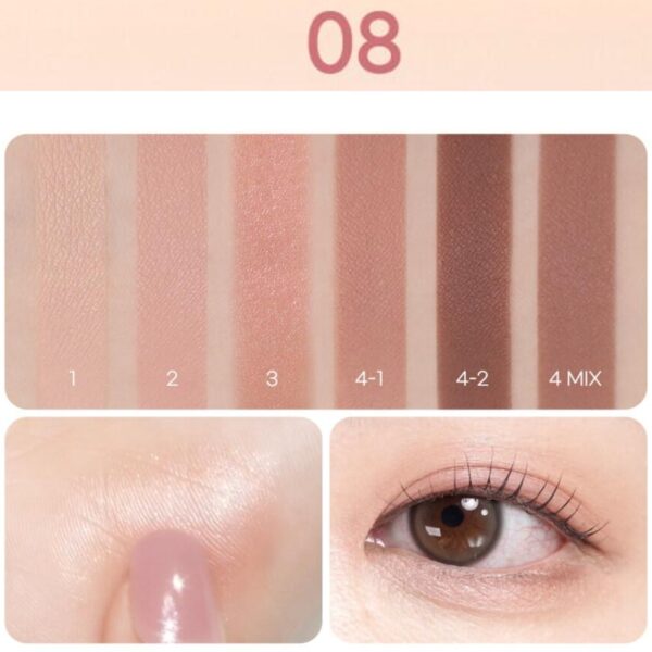 peripera Ink Pocket Shadow Palette [#7 #8] - Image 7