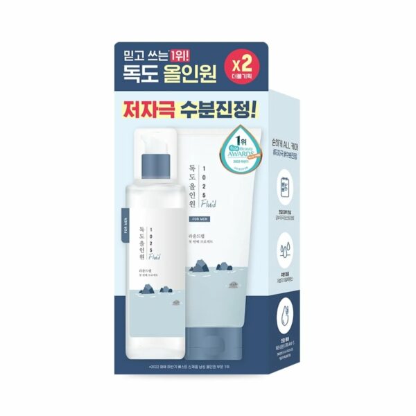 ROUND LAB For Men 1025 Dokdo All In One Fluid 200mL Double Pack - Image 5