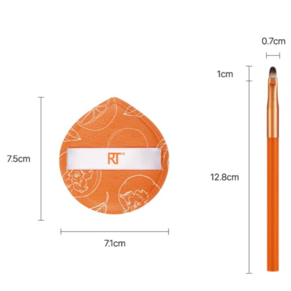 REAL TECHNIQUES Miracle Liquid Puff & Concealer Brush Set - Image 4