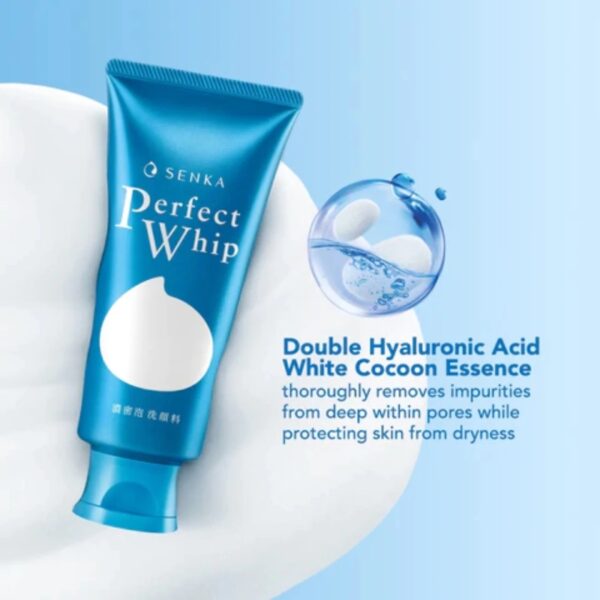 [BT21 EDITION] SENKA Perfect Whip Facial Wash 120g Double Pack (+15g) - Image 3