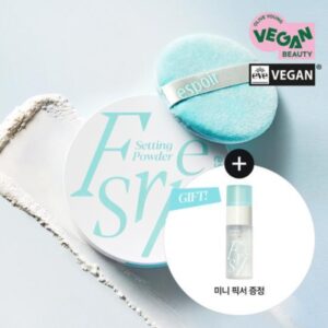 Espoir Fresh Setting Powder Set (+Mini Fixer)