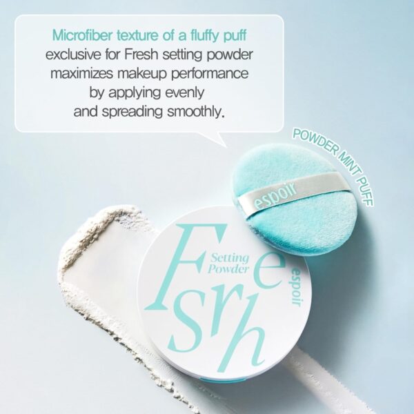 Espoir Fresh Setting Powder Set (+Mini Fixer) - Image 3