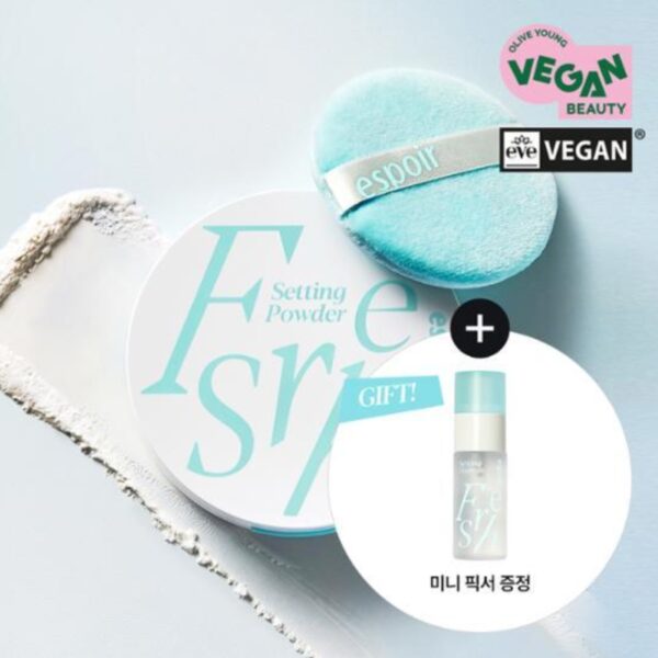 Espoir Fresh Setting Powder Set (+Mini Fixer)