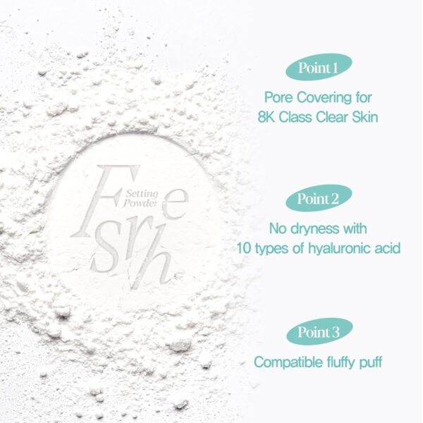 Espoir Fresh Setting Powder Set (+Mini Fixer) - Image 4
