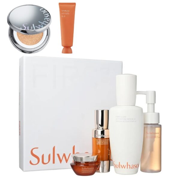 SULWHASOO First Care Activating Serum VI 90ml Gift Set (+Mini Cushion +clarifying mask)