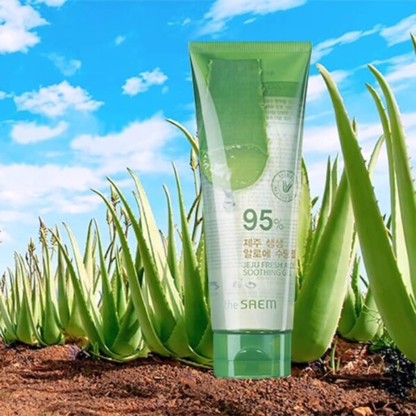The Saem Soothing gel 95% 120ml (sample) - Image 3