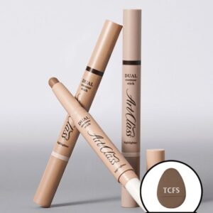 too cool for school Dual Contour Stick [#3 Colors](+Puff + Case)