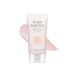 TOO COOL FOR SCHOOL Peach Bare Suncream SPF50+ PA++++