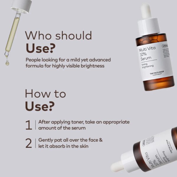 THE FACE SHOP alltimate Multi Vita 10% Serum - Image 5