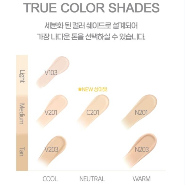 THE FACE SHOP Ink Lasting Foundation Slim Fit New SPF35 PA++ [#C201 True Beige] - Image 6