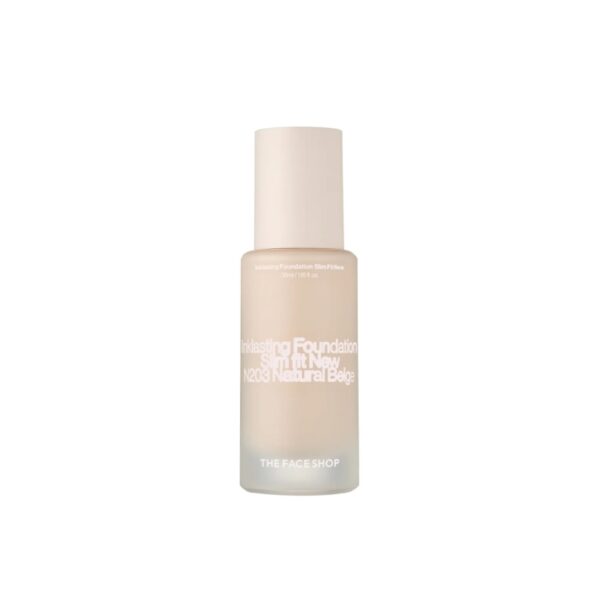 THE FACE SHOP Ink Lasting Foundation Slim Fit New SPF35 PA++ [#C201 True Beige]