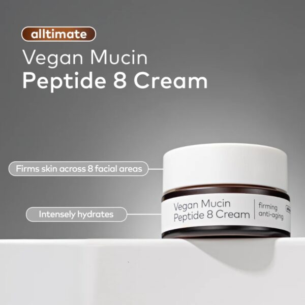 THE FACE SHOP alltimate Vegan Mucin Peptide 8 Cream - Image 2