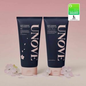 UNOVE Deep Damage Treatment EX 320ml Duo Set (Cherry Blossom/Tender Bloom)