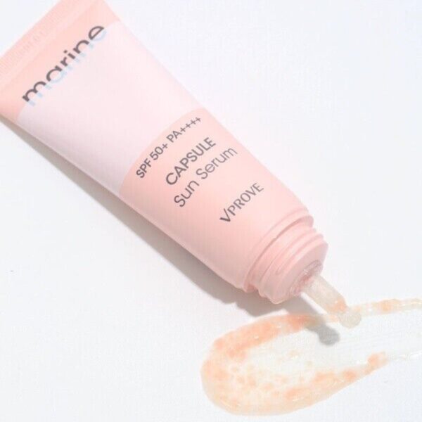 VPROVE Marine Capsule Sun Serum with Triple Collagen SPF50+ PA++++ - Image 2