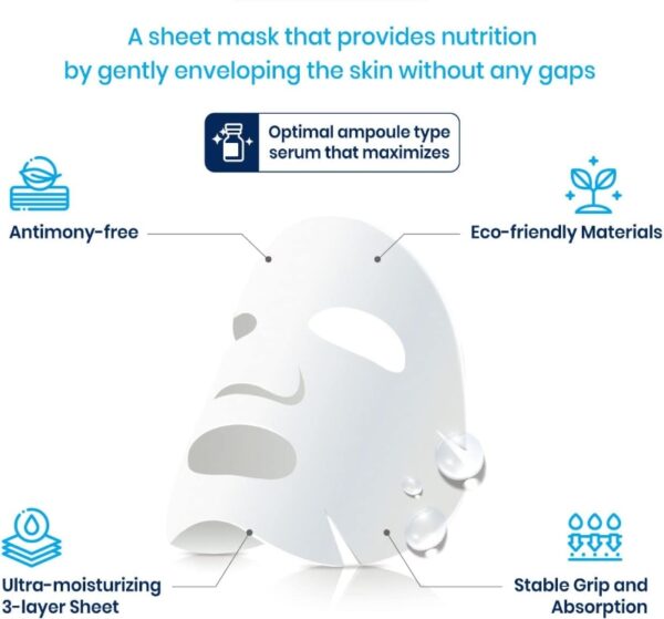 Vaseline Moisturizing Sheet Mask Pack - Image 3