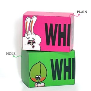 White Rabbit Tissue Type Facial Cotton [#Plain #Hole]