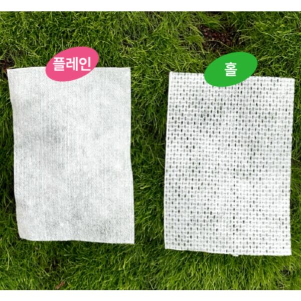 White Rabbit Tissue Type Facial Cotton [#Plain #Hole] - Image 6