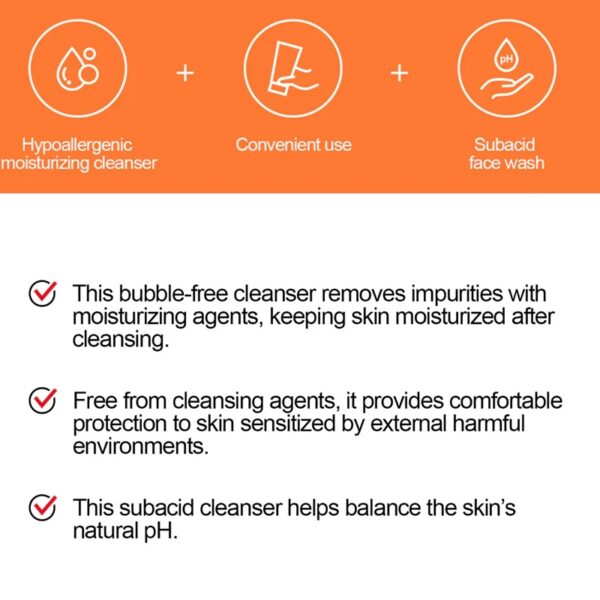 ZEROID Dermanewal Cleansing Gel 200ml Set (+25ml) - Image 3