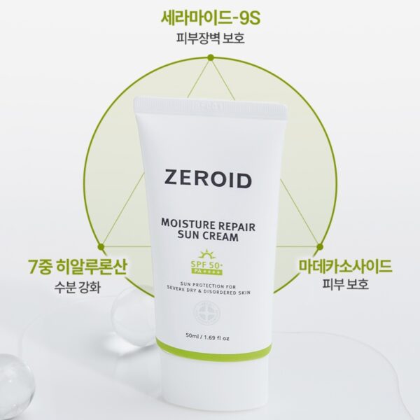 Zeroid Moisture Repair Sun Cream SPF 50+ PA++++ - Image 4