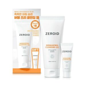 ZEROID Dermanewal Cleansing Gel 200ml Set (+25ml)