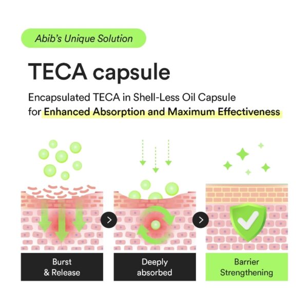 Abib Heartleaf TECA Capsule Serum Calming Drop 50ml Set (+20ml) - Image 7