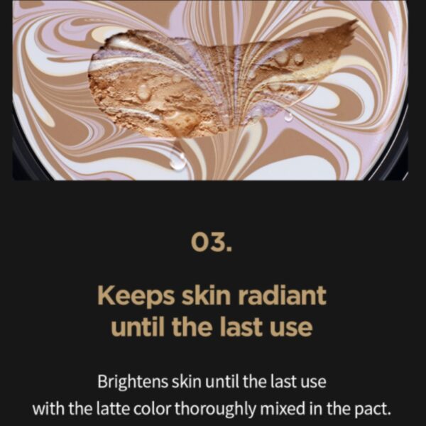 AGE 20's Signature Essence Cover Pact Master Double Cover SPF50+ PA++++ [#23 Medium Beige] (+ Refill) - Image 5