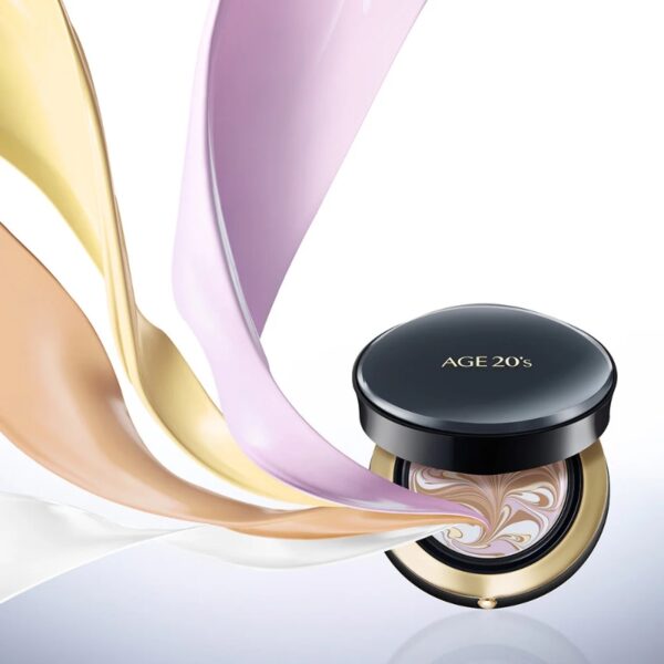 AGE 20's Signature Essence Cover Pact Master Double Cover SPF50+ PA++++ [#23 Medium Beige] (+ Refill) - Image 2
