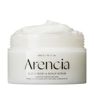 Arencia Fresh Cloud Body & Scalp Scrub (White Tea & Neroli) 260g
