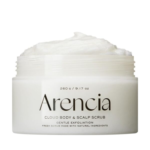 Arencia Fresh Cloud Body & Scalp Scrub (White Tea & Neroli) 260g