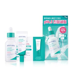 AESTURA A-Cica 365 Soothing Relief Serum pH4.5 40ml Special Set (+A-Cica Serum 20ml+A-Cica Cream)