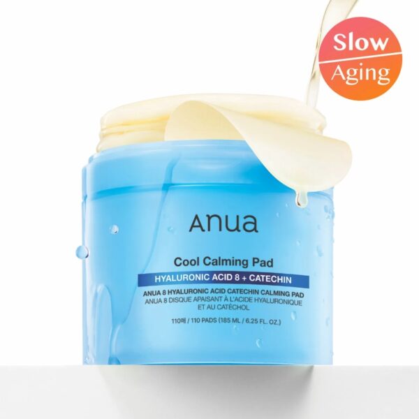 Anua 8 Hyaluronic Acid Catechin Calming 110Pads