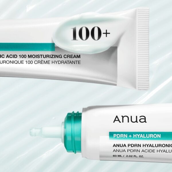 Anua PDRN Hyaluronic Acid 100 Moisturizing Cream 60ml - Image 2
