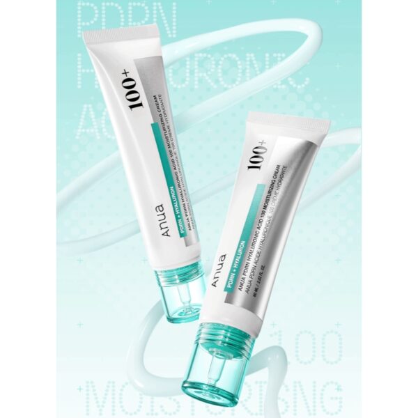 Anua PDRN Hyaluronic Acid 100 Moisturizing Cream 60ml - Image 4