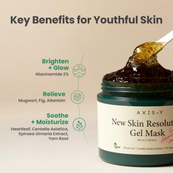 AXISY New Skin Resolution Gel Mask - Image 2