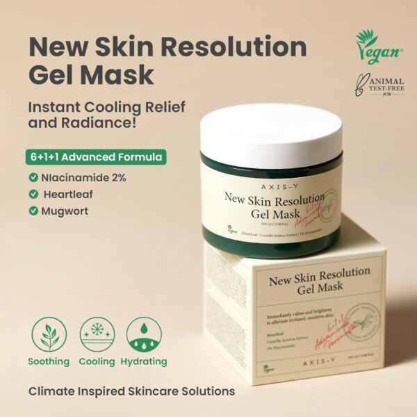 AXISY New Skin Resolution Gel Mask - Image 4