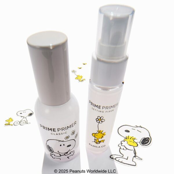 Snoopy x BANILA CO Prime Primer Classic Set (+Mini Fixer) - Image 2