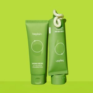 Beplain Mung Bean pH-Balanced Cleansing Foam 120ml +120ml Set