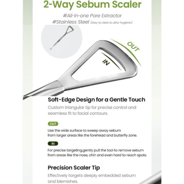 beplain Mung Bean Pore Scaling Water 150ml Set (+Cotton Pad 40P+Sebum Scaler) - Image 7