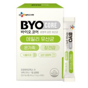 CJ BYOCORE Daily Probiotics 1 Billion CFU [#30 Sticks]