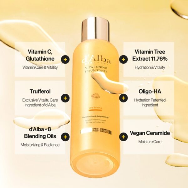 d'Alba Vita Toning Serum Toner - Image 2