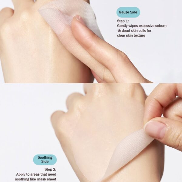 Dermatory Cica Exosome Blemish Soothing Gause Pad 70P Set (+10P) - Image 4