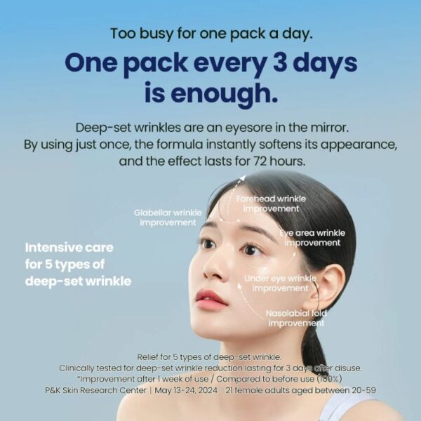 Dr.G Black Snail Retinol Wrinkle Mask 4P (+1P Set) - Image 2