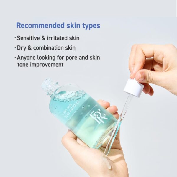 Dr.oacle Cornflower Blue Ampoule 150ml Double Set - Image 5