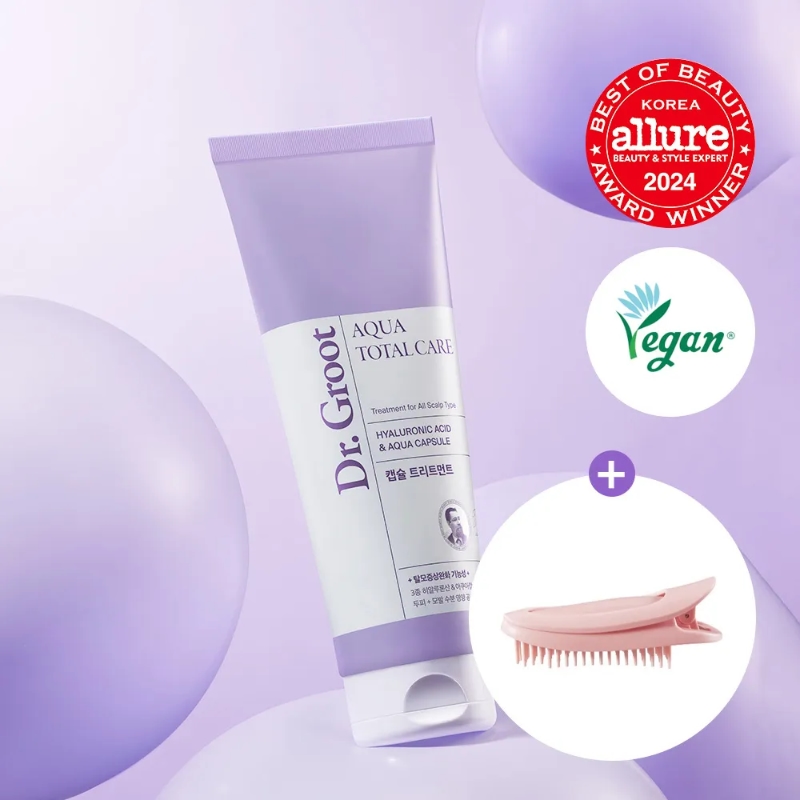 Dr. Groot Aqua Total Care Treatment Set (+Root Volume Clip)