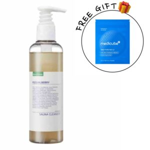 EQQUALBERRY Sauna Cleanser 200ml (+MEDICUBE ZERO PORE PAD 10pads)