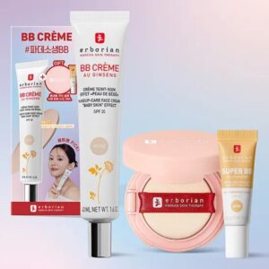 erborian BB Cream 40ml Set [# IVOIRE] (+Cushion case+ Nude 5ml)